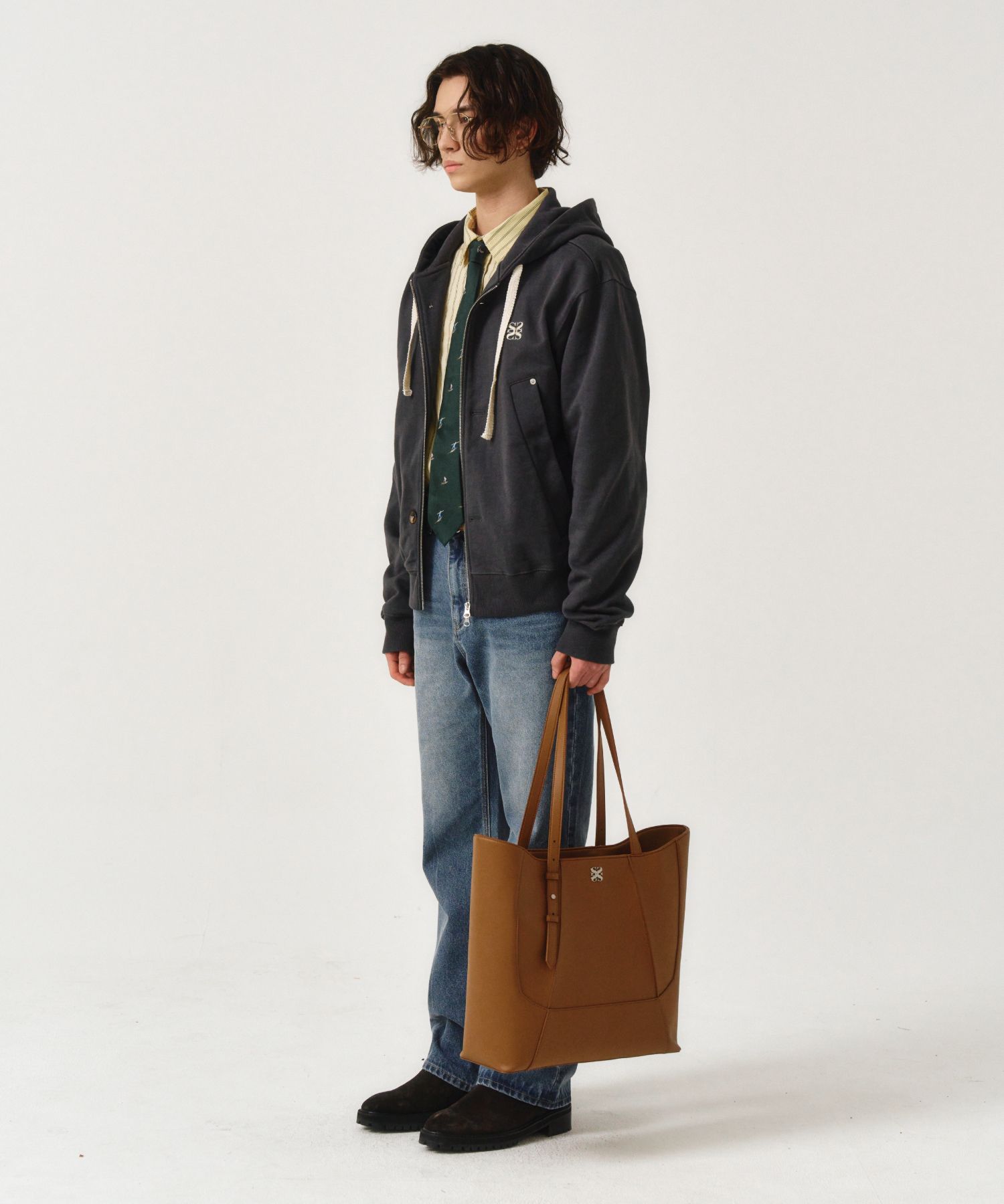 [韓国]★SATUR★Riga Shopper Bag★リガ ショッパー バッグ★ MUSINSA公式 | SATUR Riga Shopper Bag Classic Black