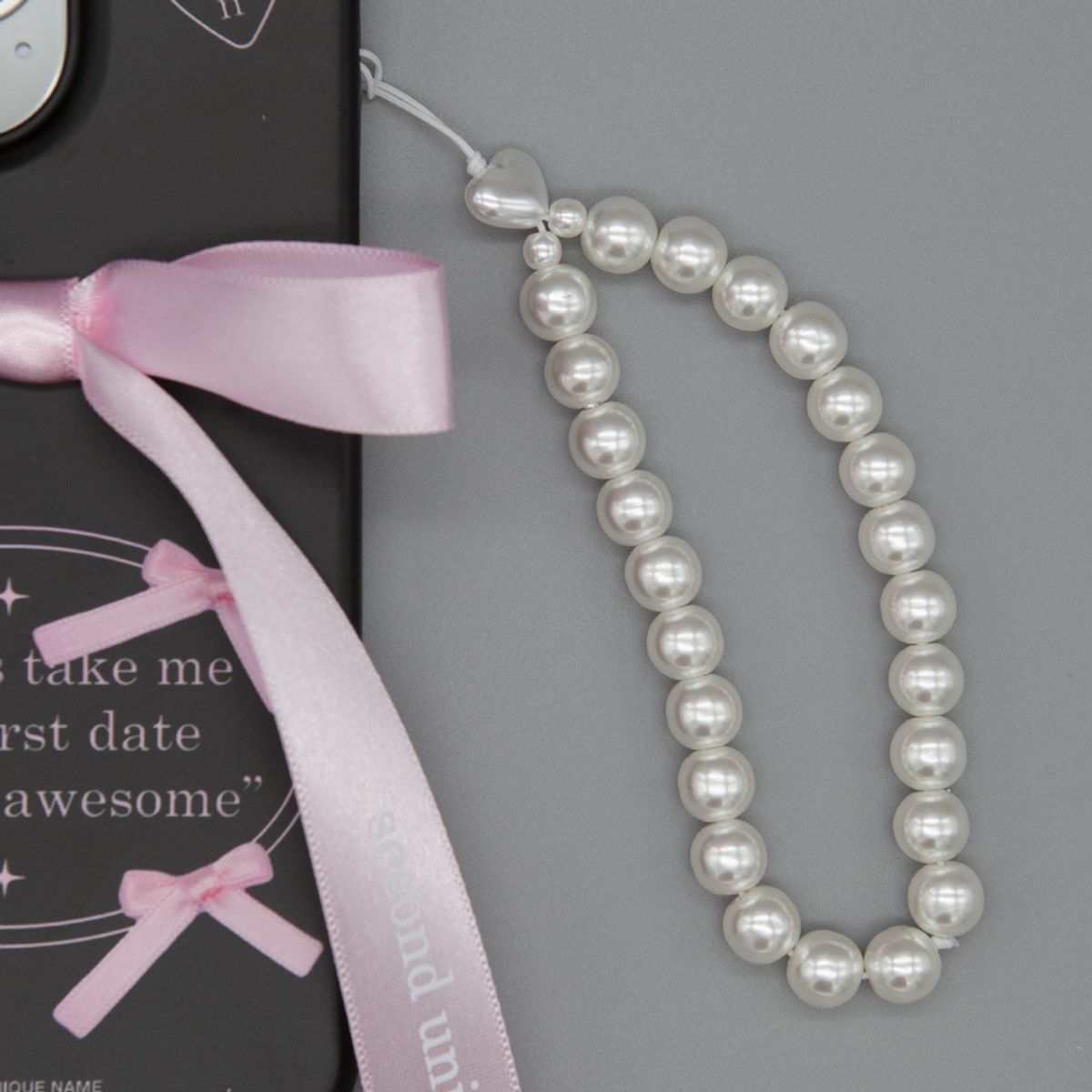 세컨드유니크네임(SECOND UNIQUE NAME) SUN CASE BALLET RIBBON PINK