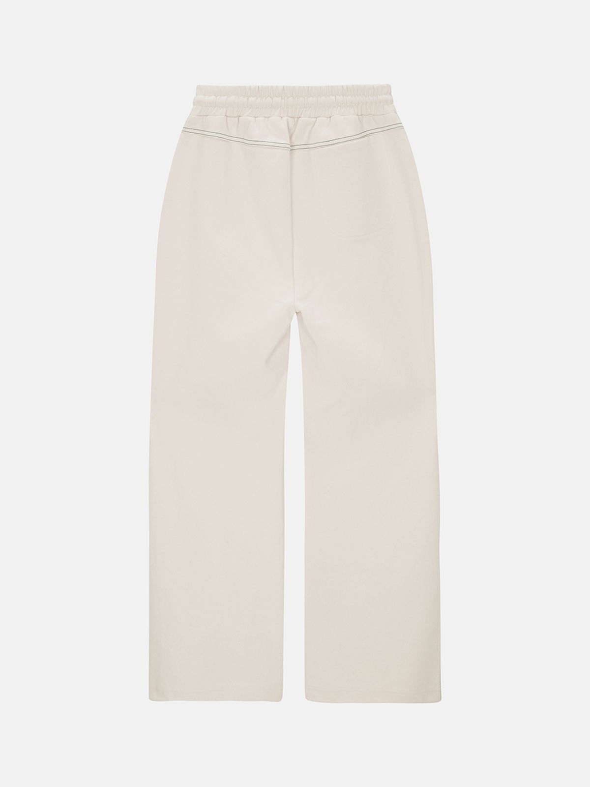 민더리(MEENDERI) ROUND POCKET JOGGER PANTS - CREAM