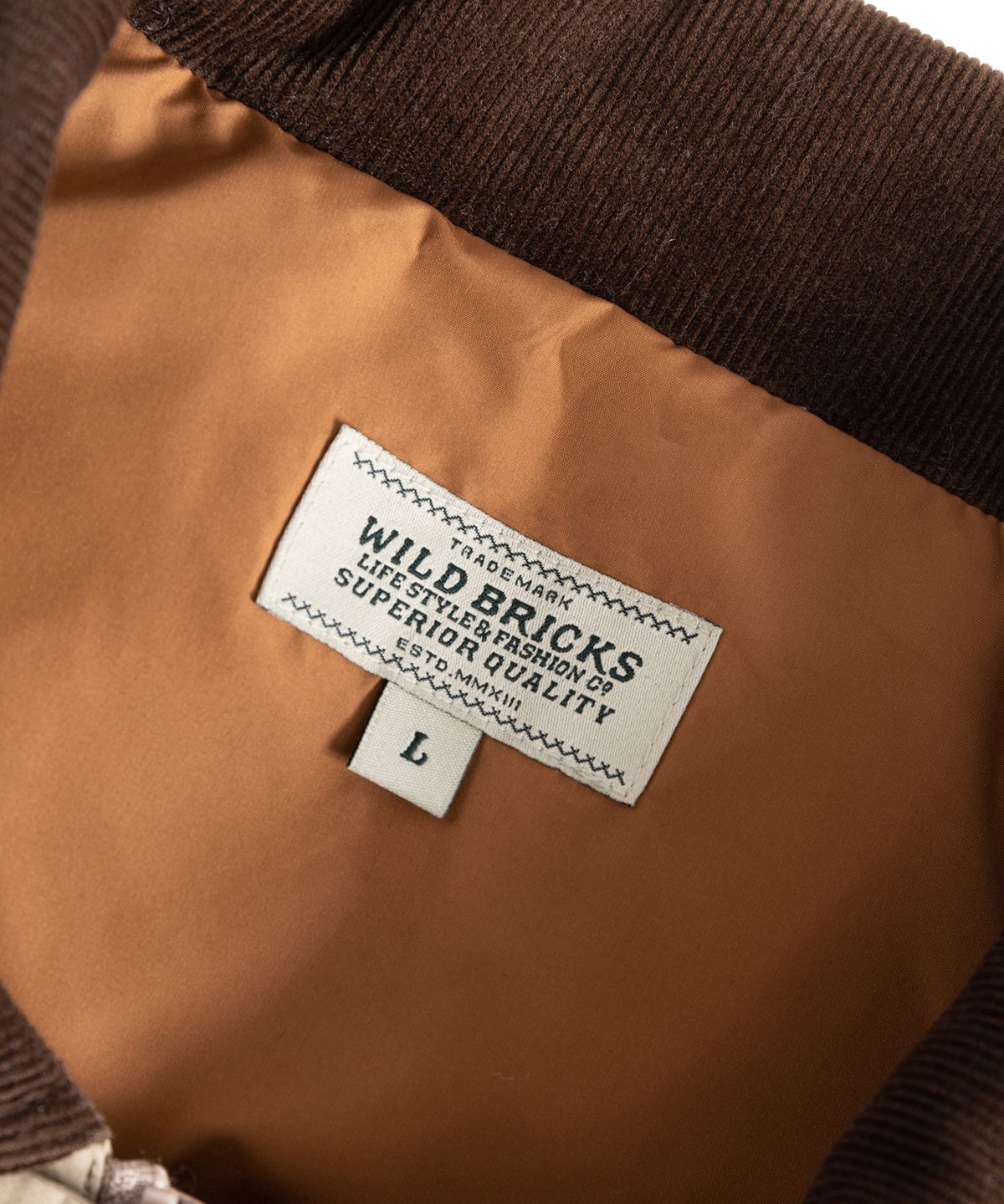 와일드 브릭스(WILD BRICKS) RP PUFFER VEST (beige)