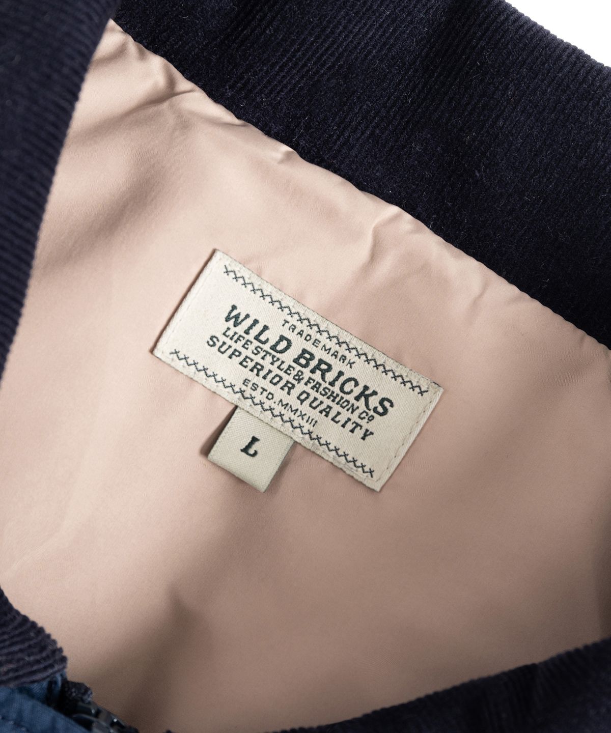 와일드 브릭스(WILD BRICKS) RP PUFFER VEST (navy)