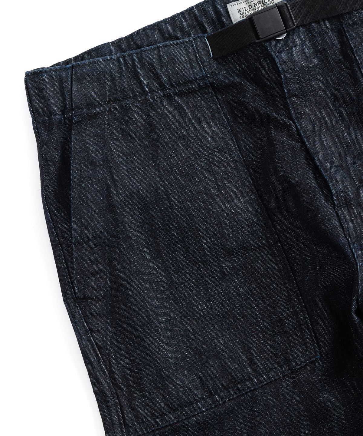 와일드 브릭스(WILD BRICKS) BS BELTED FATIGUE PANTS (denim)