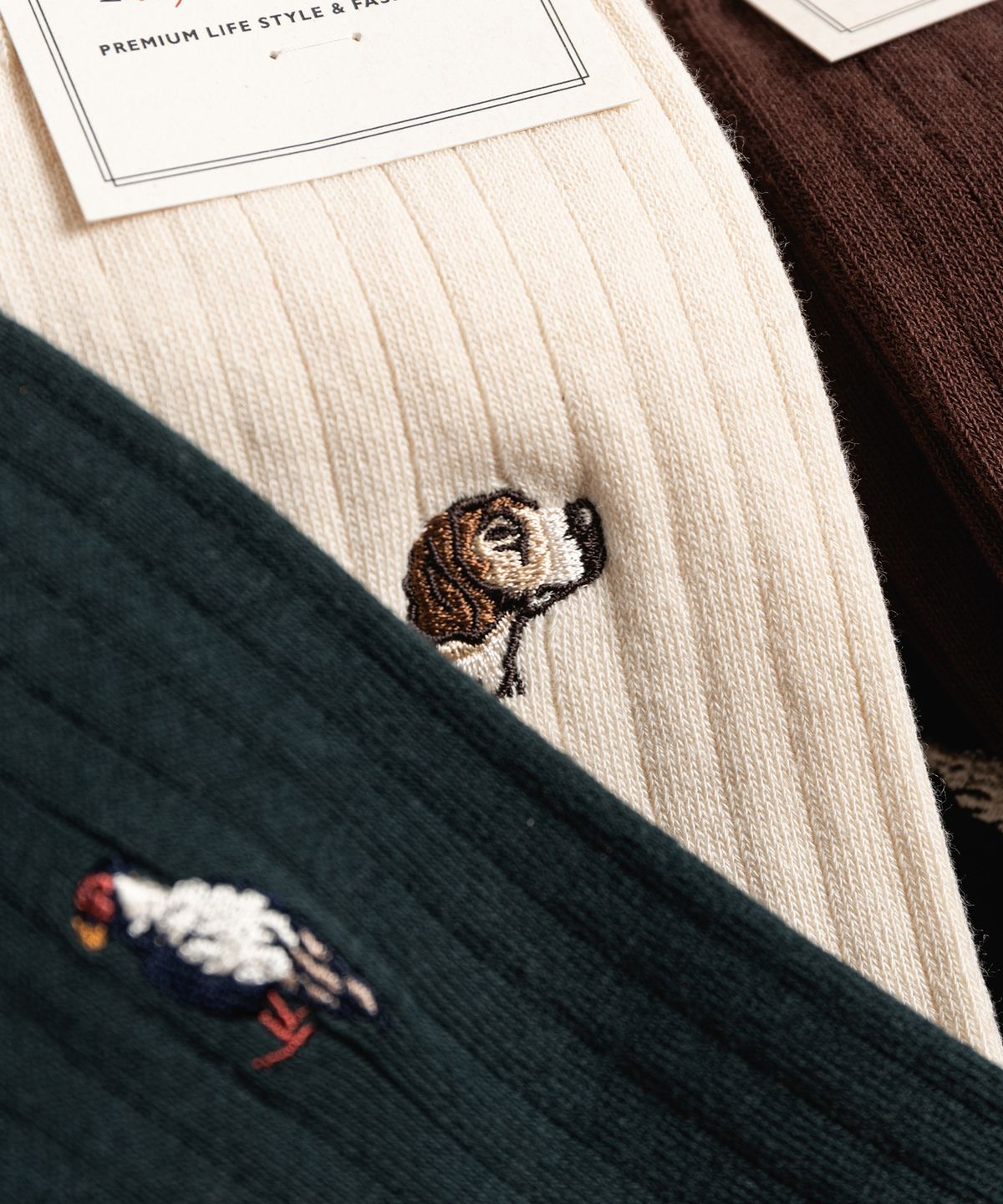 와일드 브릭스(WILD BRICKS) HD/SP ANIMAL SOCKS SET (4 color)