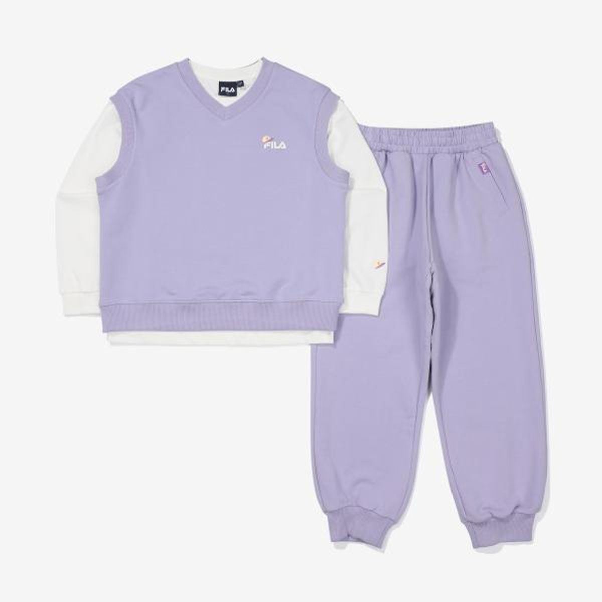 휠라 키즈(FILA KIDS) 쭈리 베스트세트(FK2FSF3204XDVI)