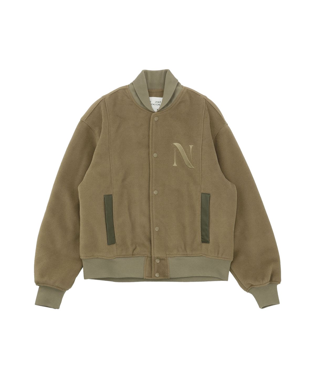 나우앤투모로우(NOWANDTOMORROW) NAT VASITY JUMPER [2 COLOR]