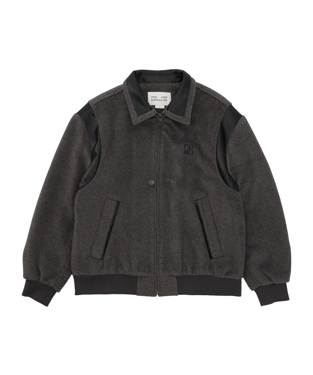 나우앤투모로우(NOWANDTOMORROW) WOOLIKE VASITY JUMPER [2 COLOR]