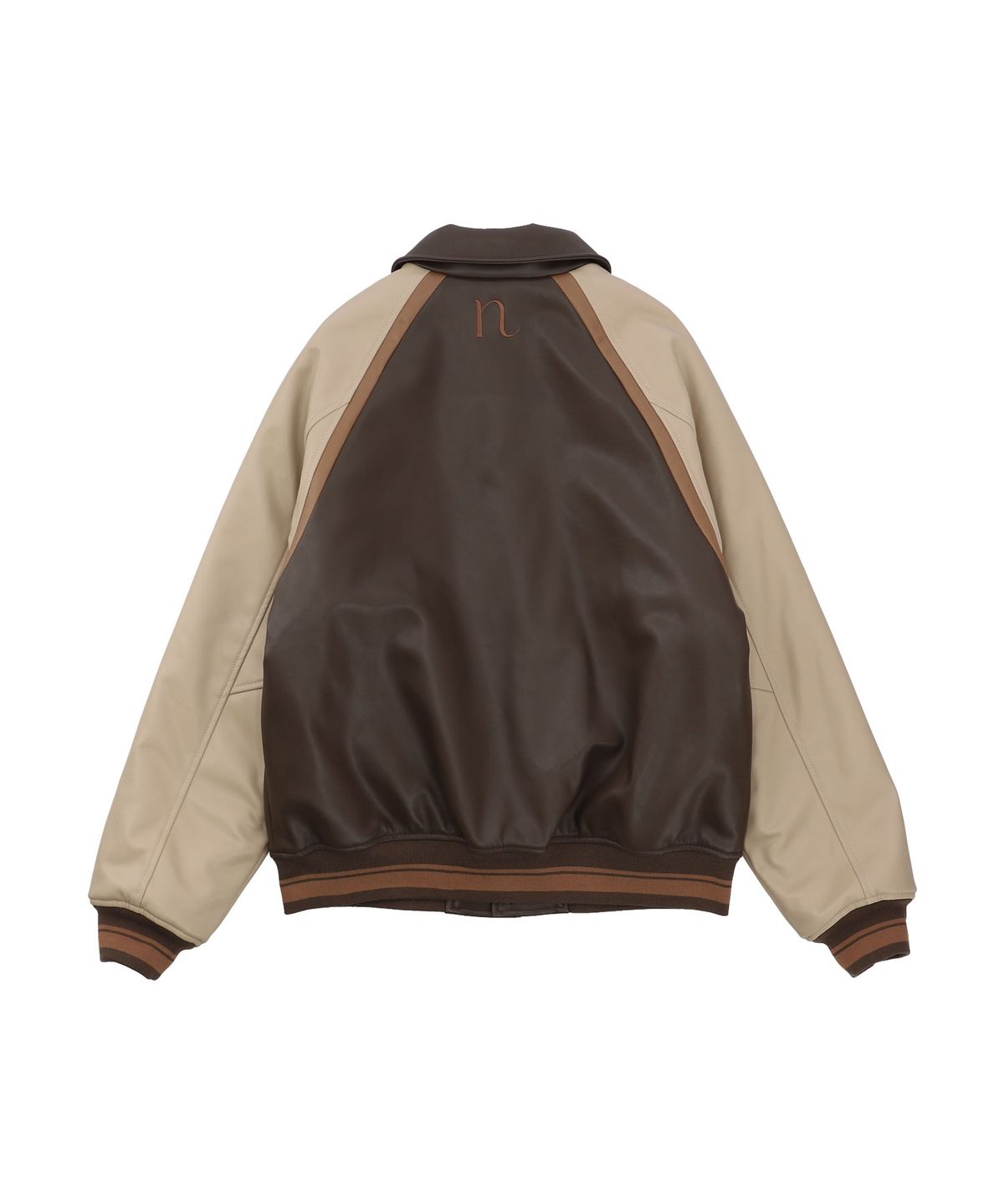 나우앤투모로우(NOWANDTOMORROW) LEATHER VASITY JUMPER [2 COLOR]