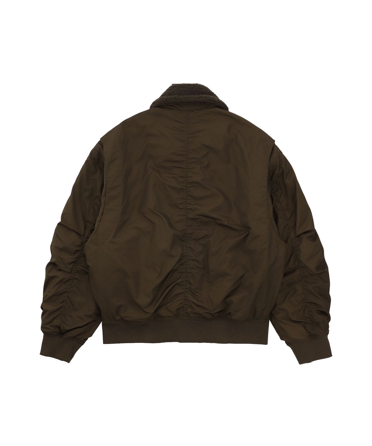 나우앤투모로우(NOWANDTOMORROW) COLLAR PADDED JUMPER [2 COLOR]