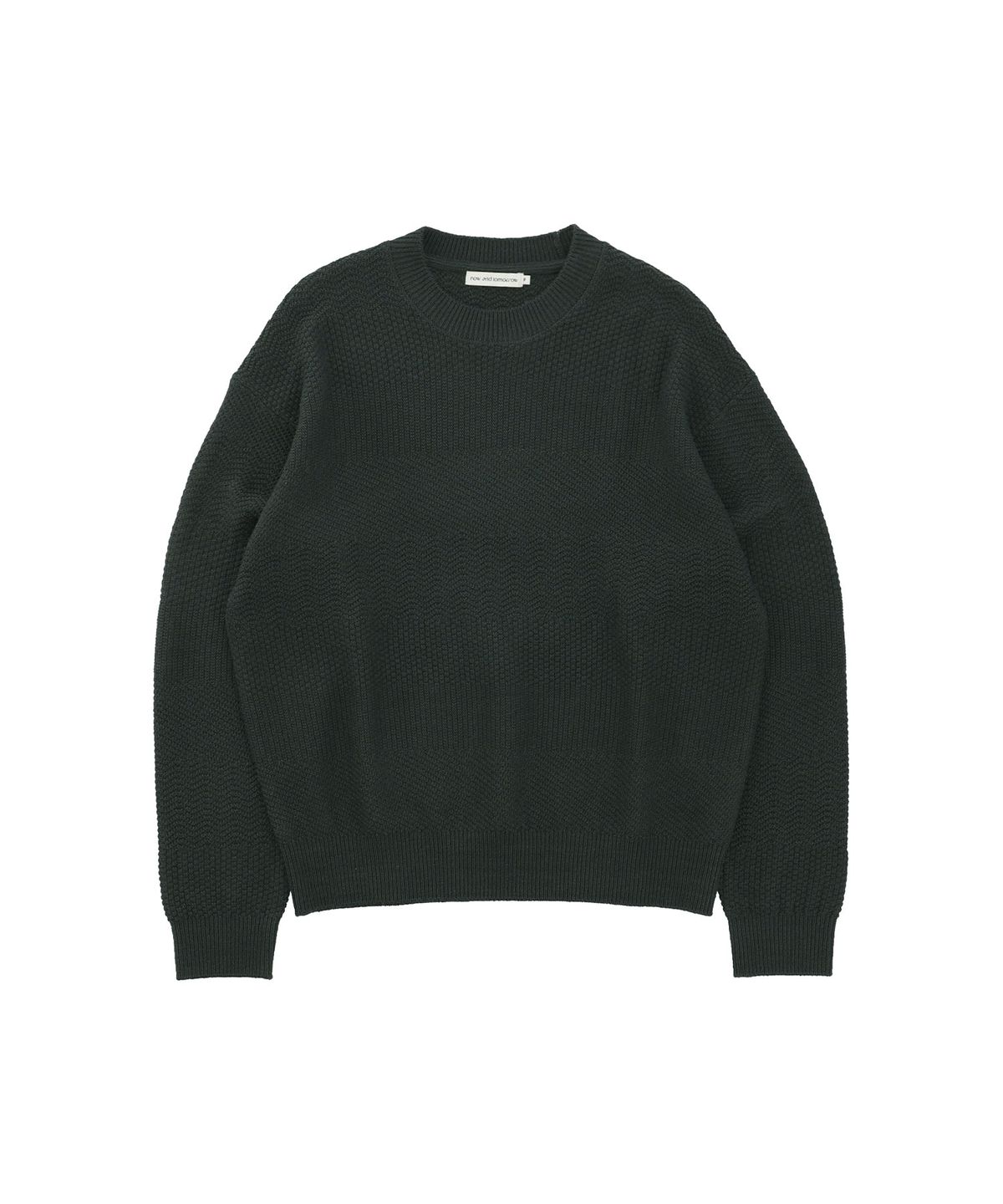 나우앤투모로우(NOWANDTOMORROW) TEXTURE KNIT PULLOVER [3 COLOR]