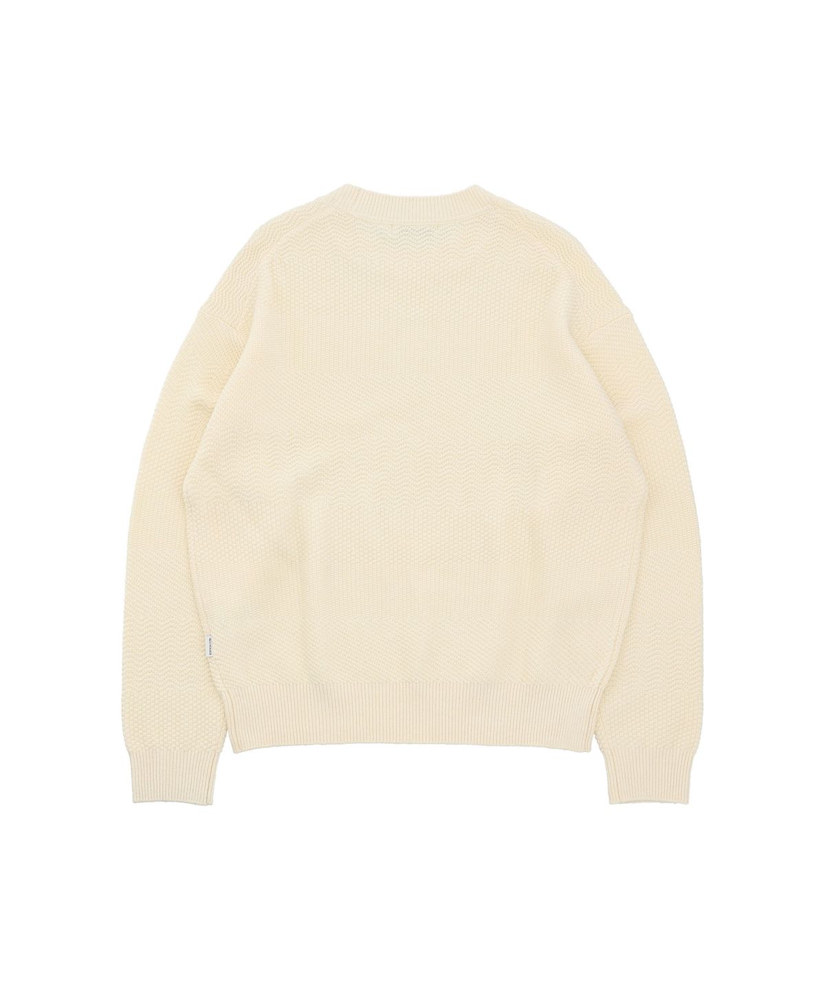 나우앤투모로우(NOWANDTOMORROW) TEXTURE KNIT PULLOVER [3 COLOR]