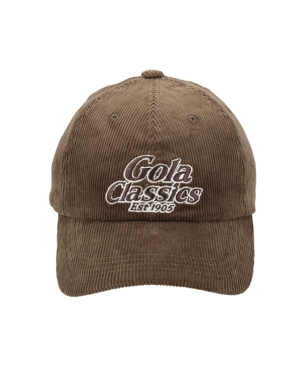 골라(GOLA) [GL]BIG LOGO CORDUROY BALLCAP [3 COLOR]
