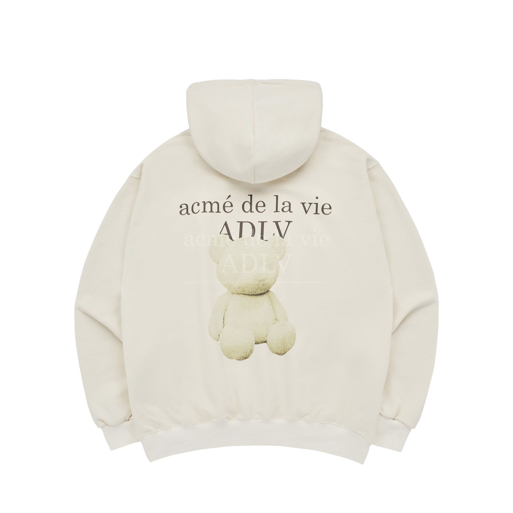 acmé de la vie：FUZZY BEAR HOODIE MUSINSA | acmé de la vie FUZZY BEAR HOODIE IVORY