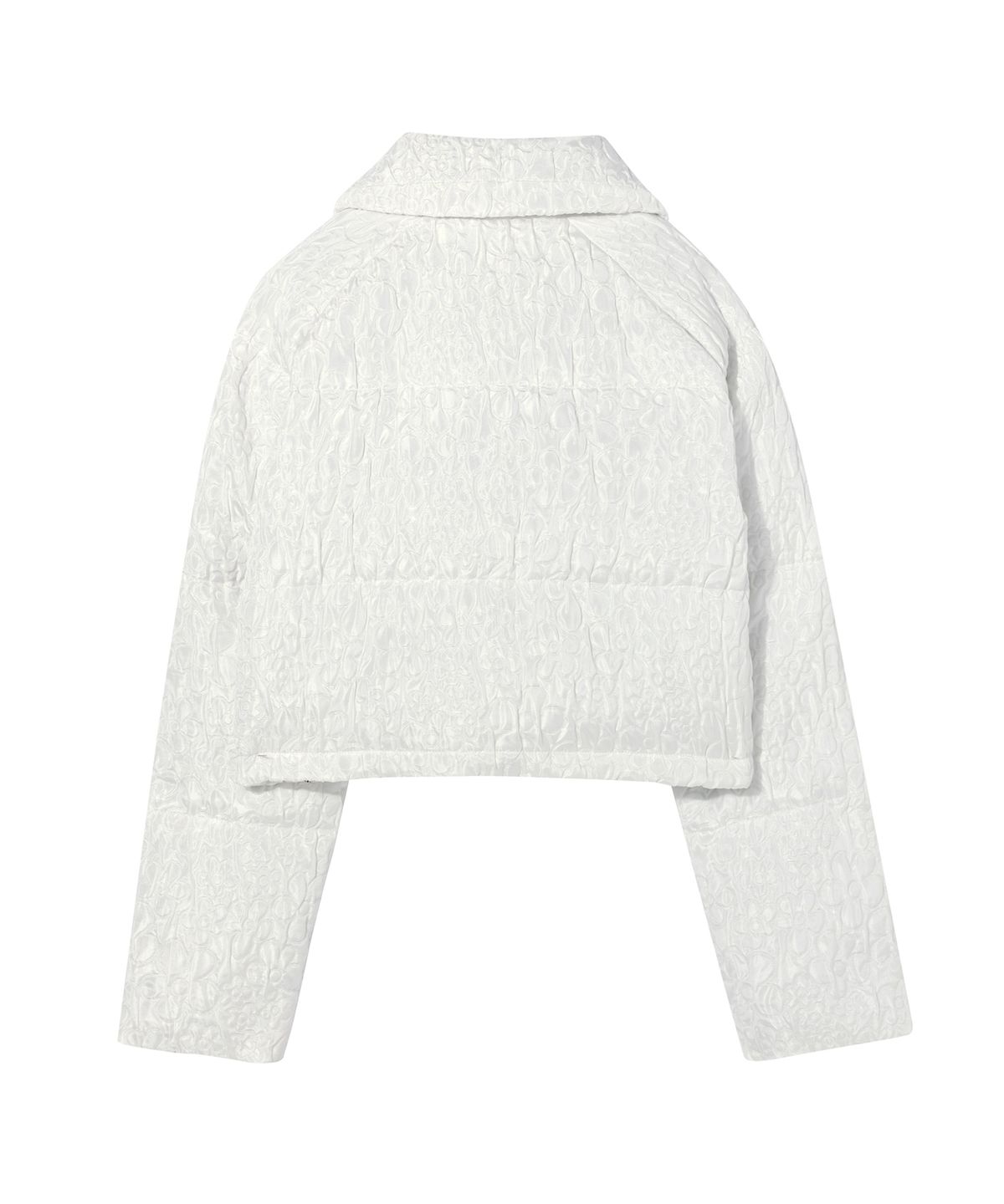 유희(YOUHEE) YOUHEE FLOWER CROP DOWN JUMPER WHITE