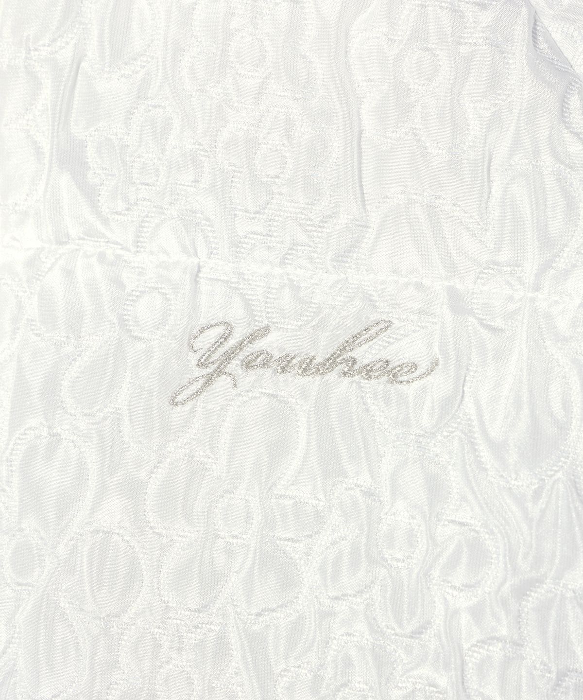 유희(YOUHEE) YOUHEE FLOWER CROP DOWN JUMPER WHITE