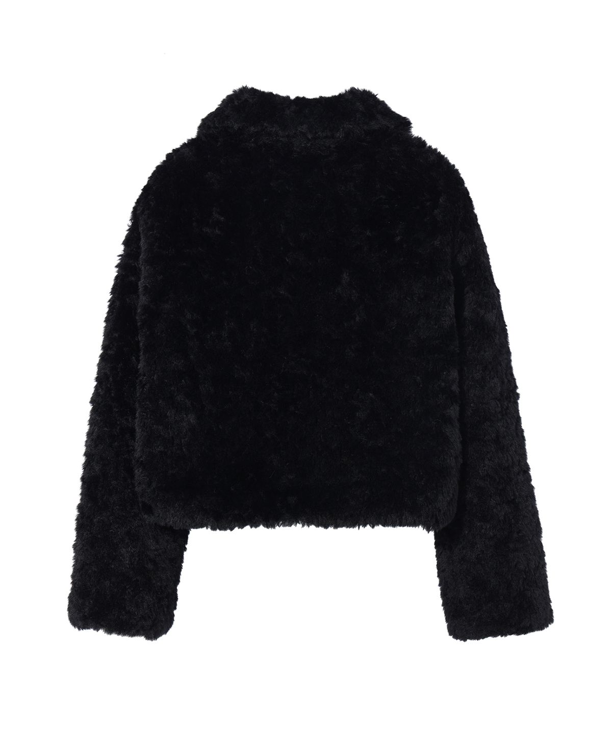 유희(YOUHEE) YOUHEE SHEARING FUR JACKET BLACK
