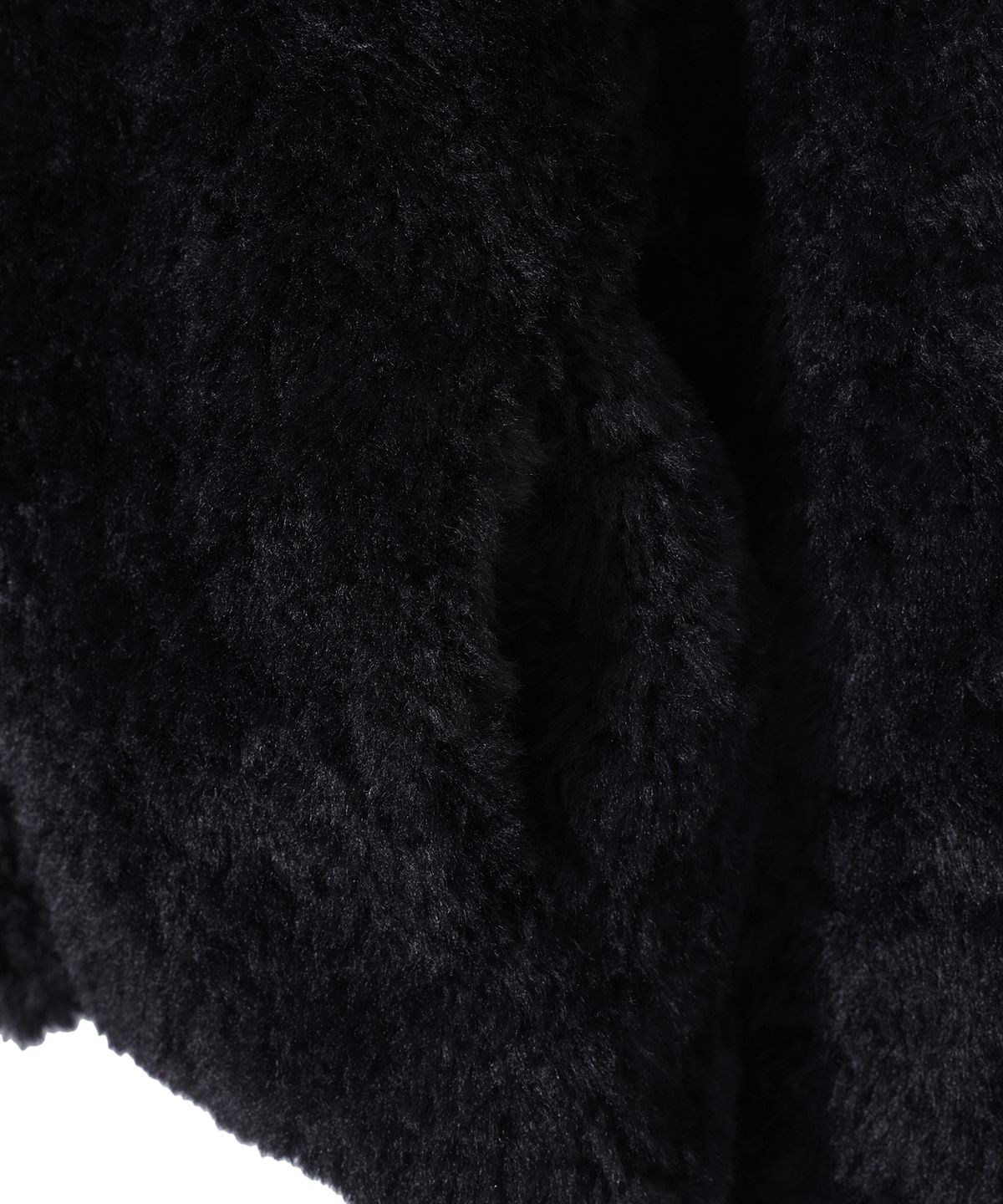유희(YOUHEE) YOUHEE SHEARING FUR JACKET BLACK