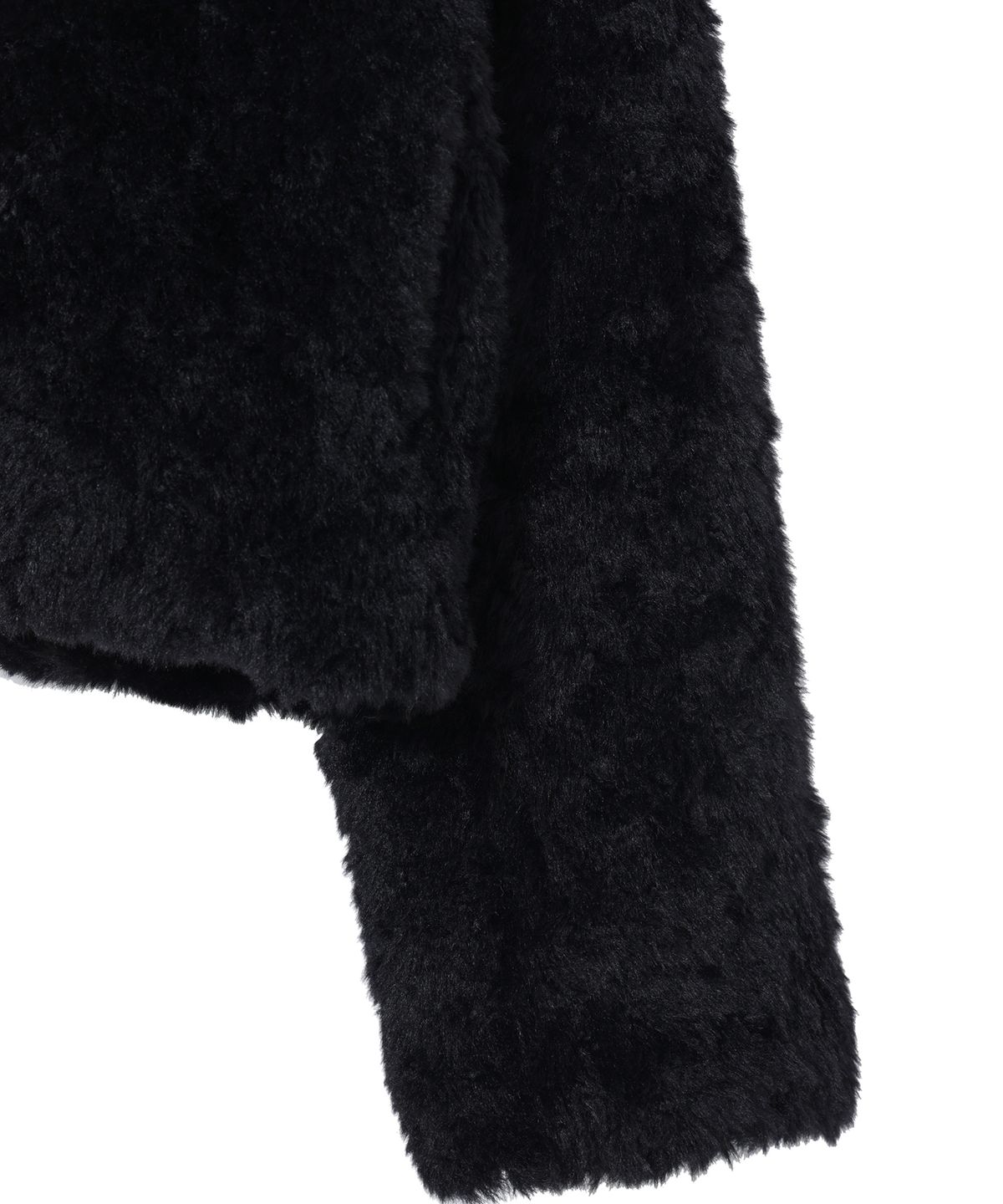 유희(YOUHEE) YOUHEE SHEARING FUR JACKET BLACK