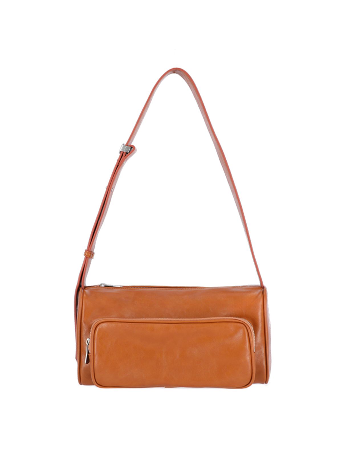 세미코드(SEMICODE) poster pocket bag - vintage camel