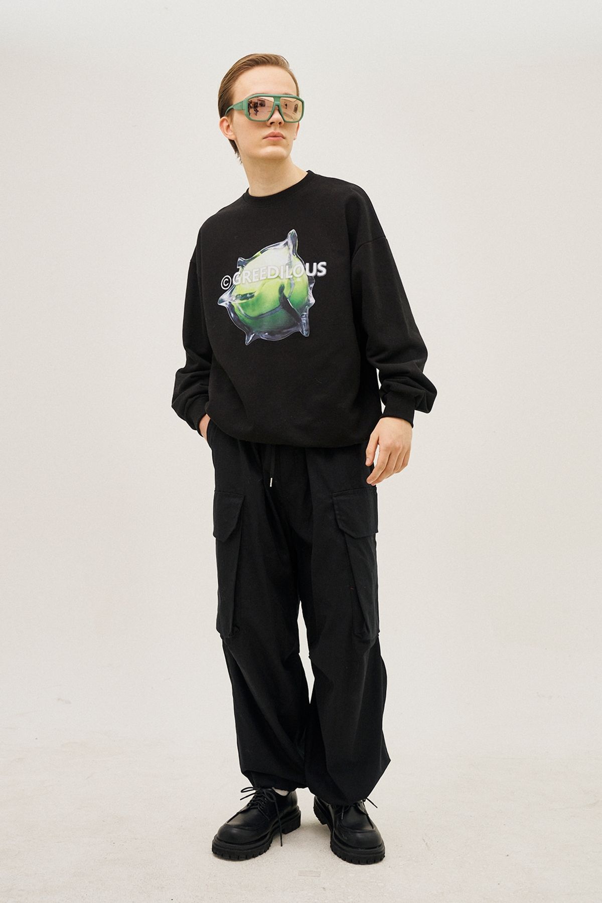그리디어스(GREEDILOUS) Very Baggy Combat Joggers