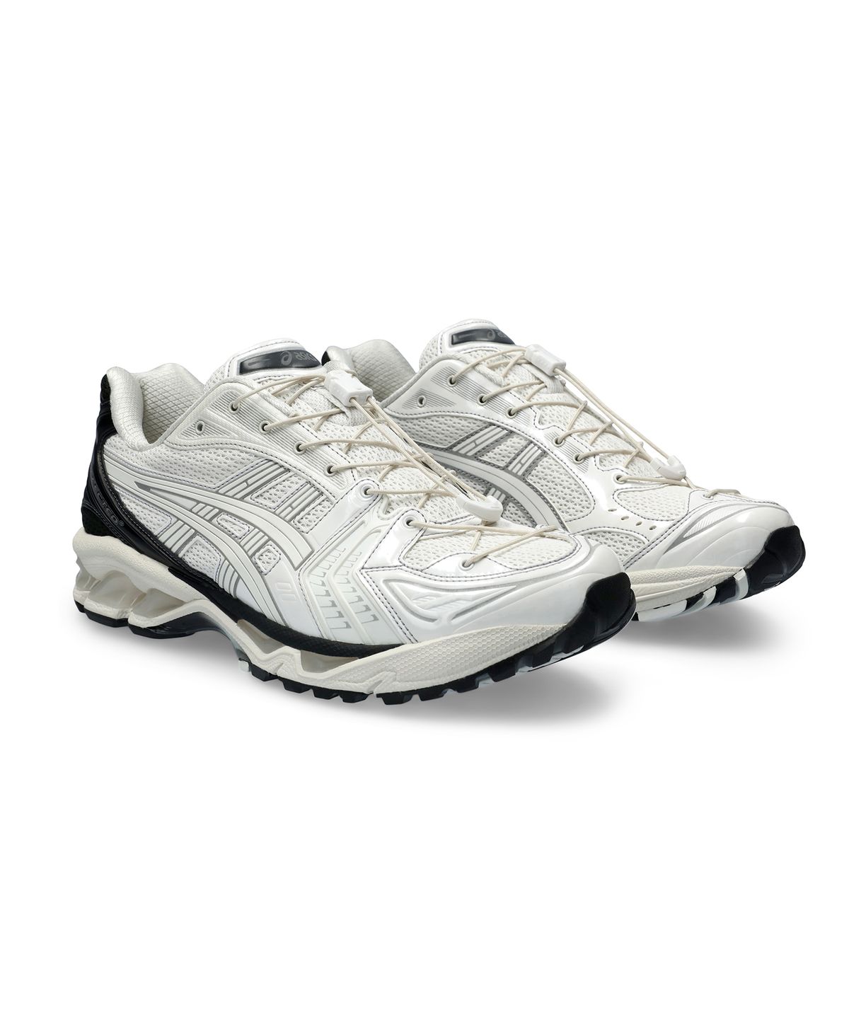 아식스(ASICS) 아식스 X 언어펙티드 젤-카야노 14 - 브라이트 화이트:제트 블랙 / 1201A922-100