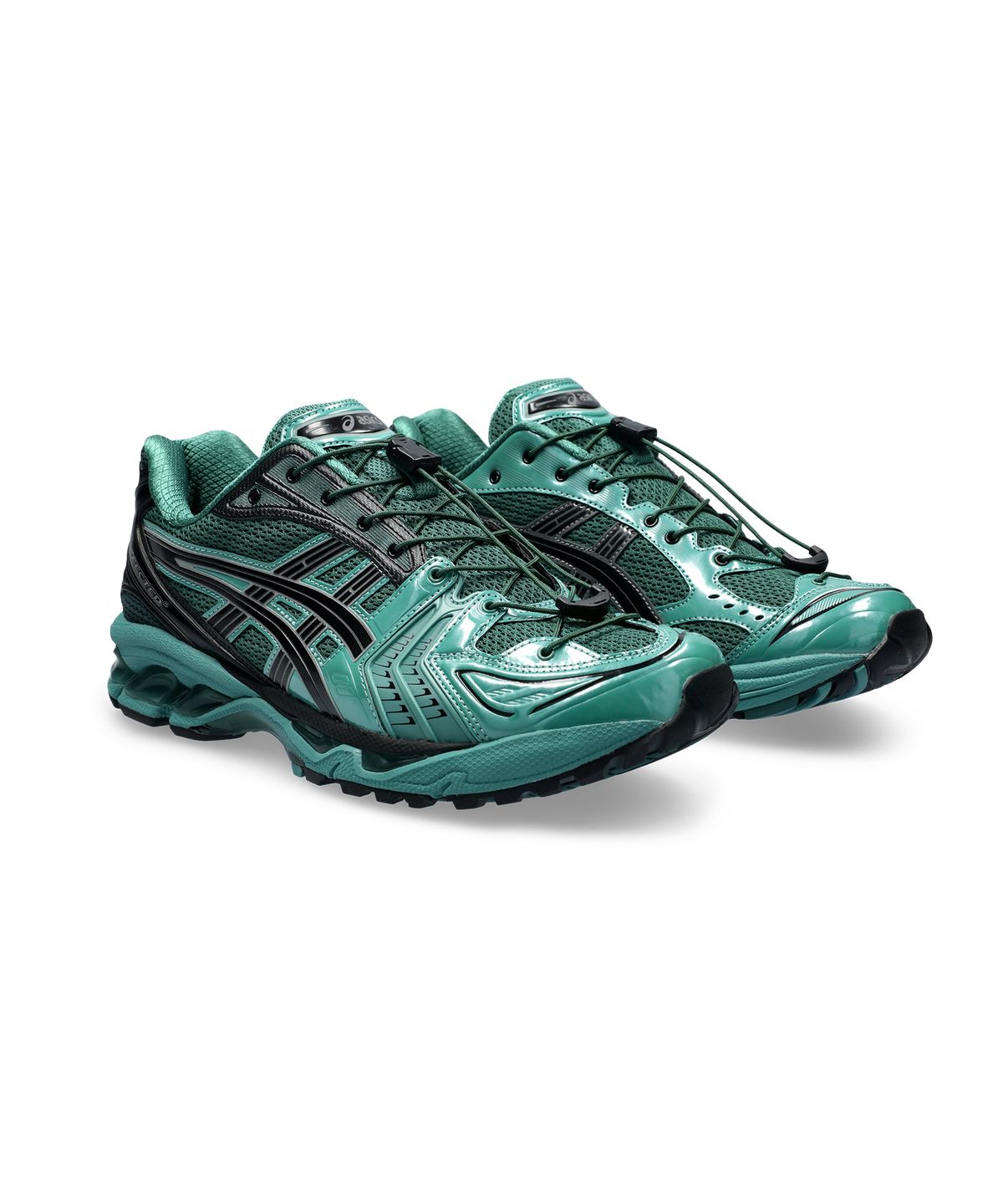 아식스(ASICS) 아식스 X 언어펙티드 젤-카야노 14 - 포시 그린:보틀 그린 / 1201A922-300