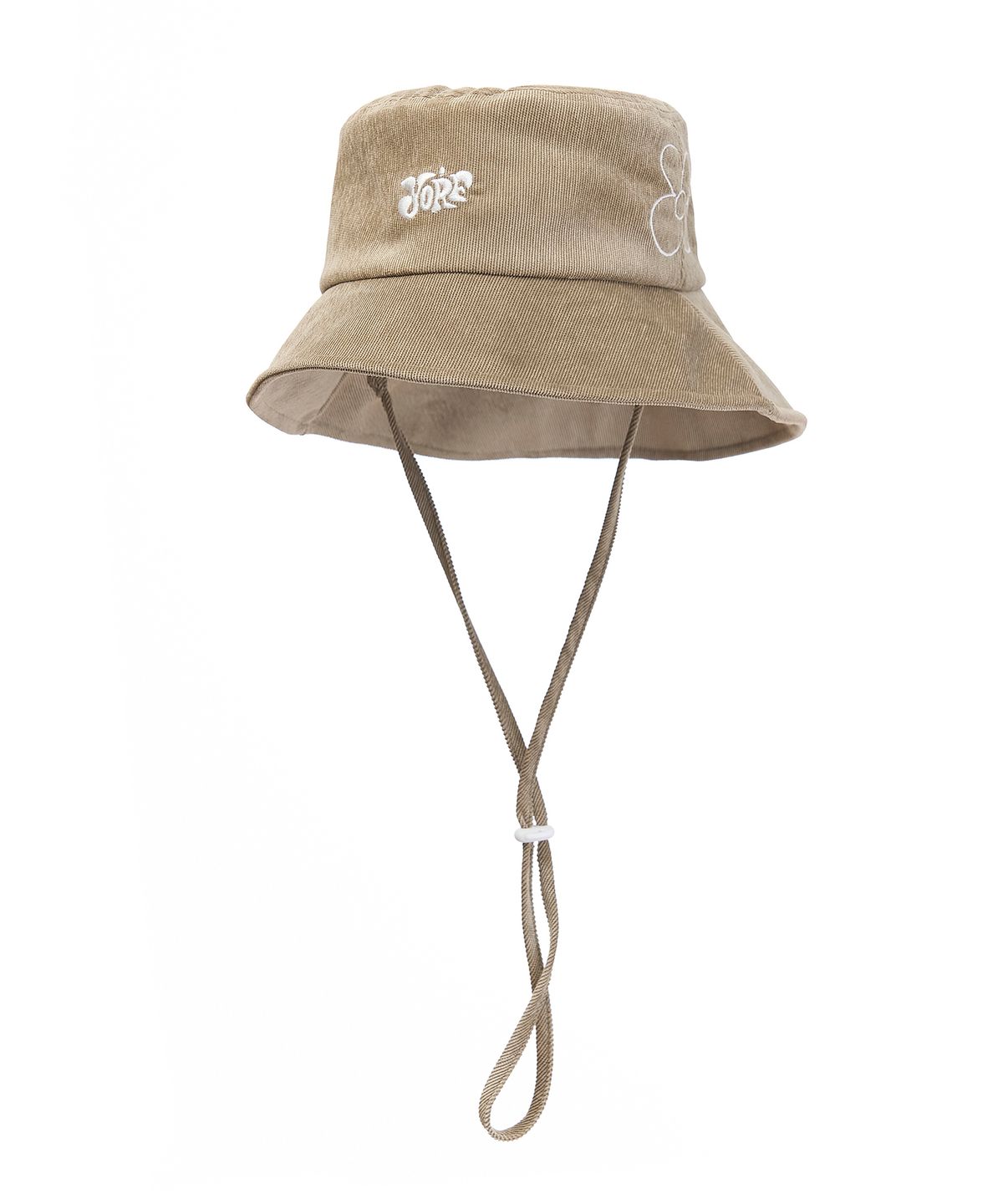 욜프(YORF) YORF FLORAL BUCKET HAT BEIGE