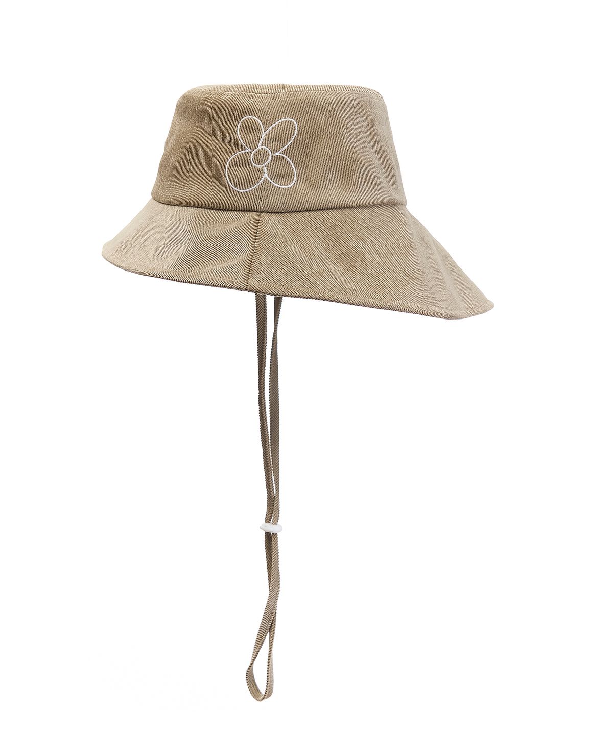 욜프(YORF) YORF FLORAL BUCKET HAT BEIGE