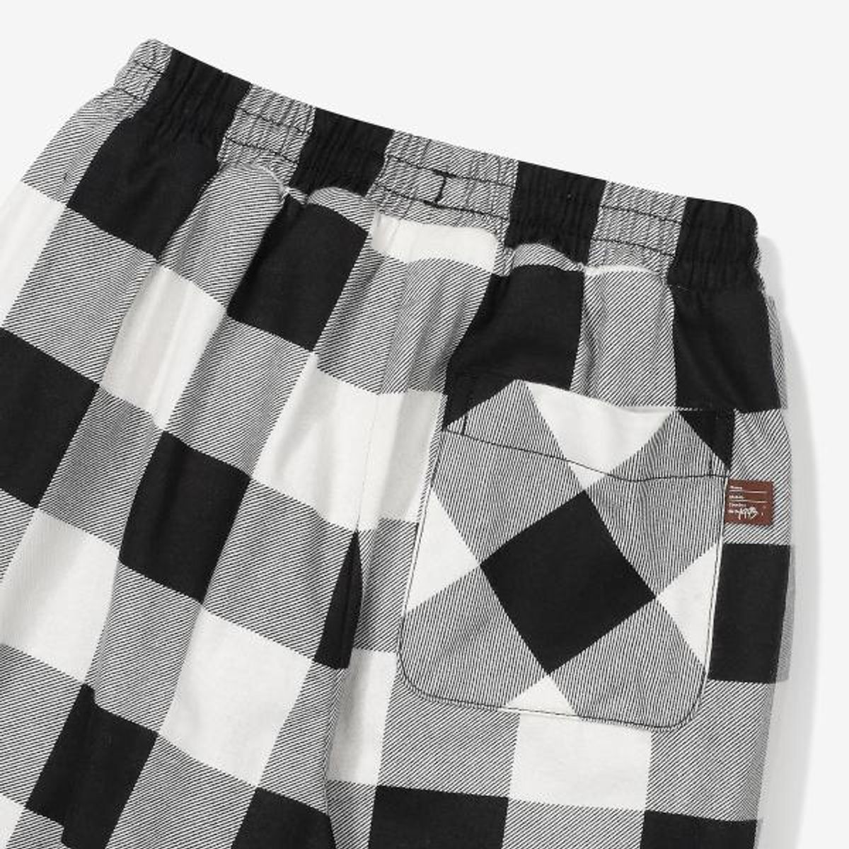 휠라 키즈(FILA KIDS) 어반 체크 플리스 겹팬츠(FK2PTF4503XLGY)