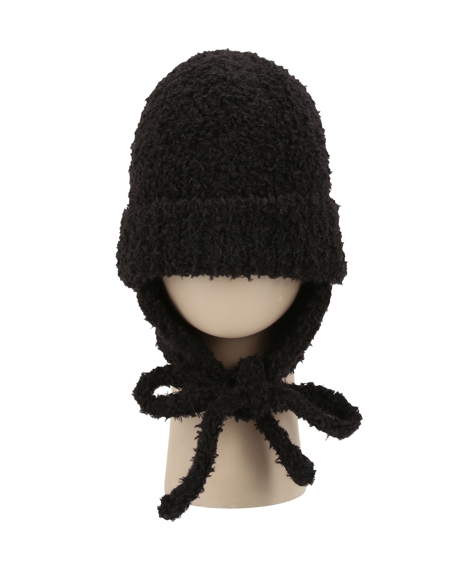 帽子 aclent Ear flap knit cap EAR FLAP KNIT HAT