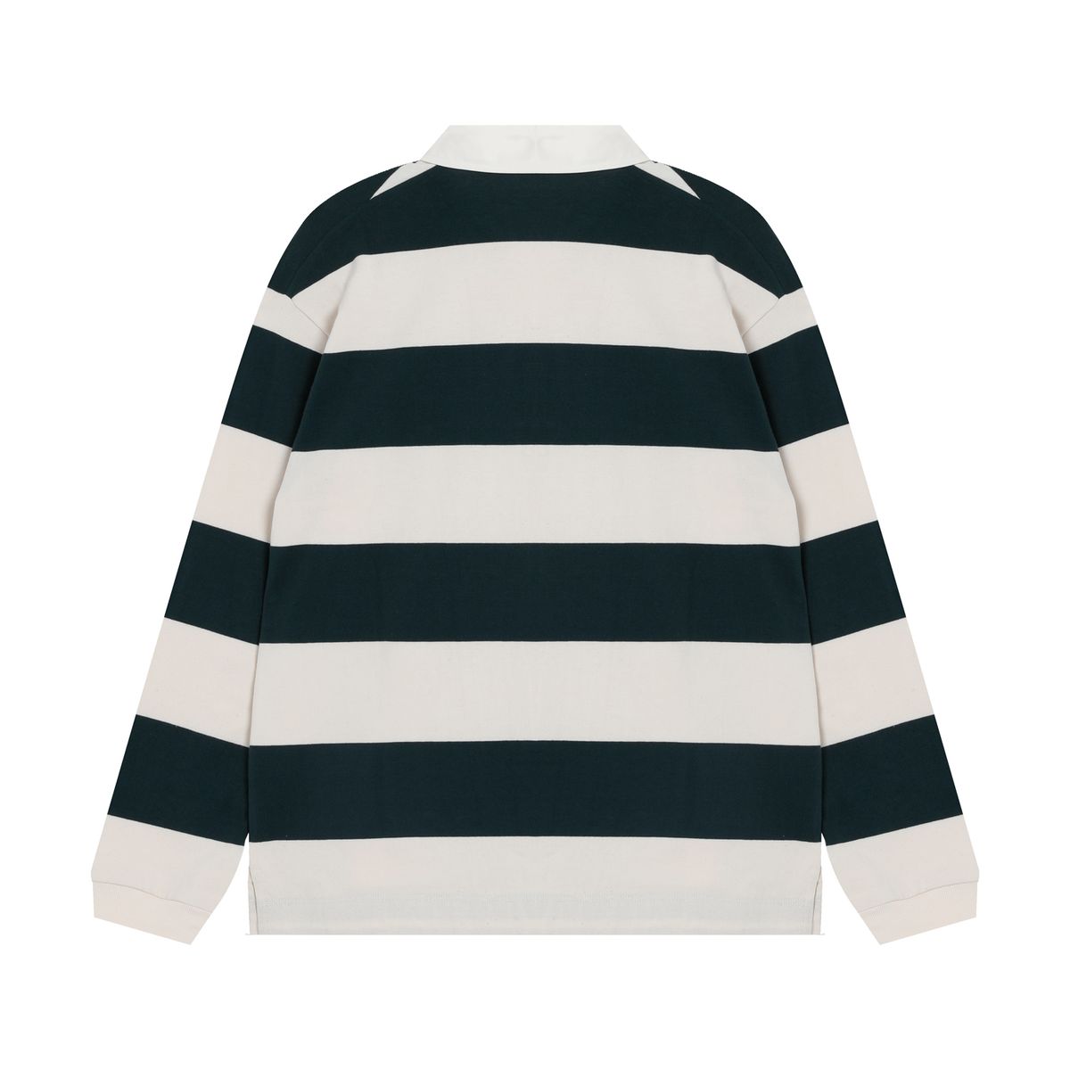컨티먼트(CONTEMENT) TWO COLOR STRIPE POLO T-SHIRT