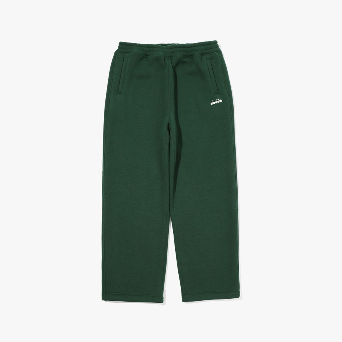디아도라(diadora) 몬텔로 윈터 라이트웜 플리스 팬츠 GREEN