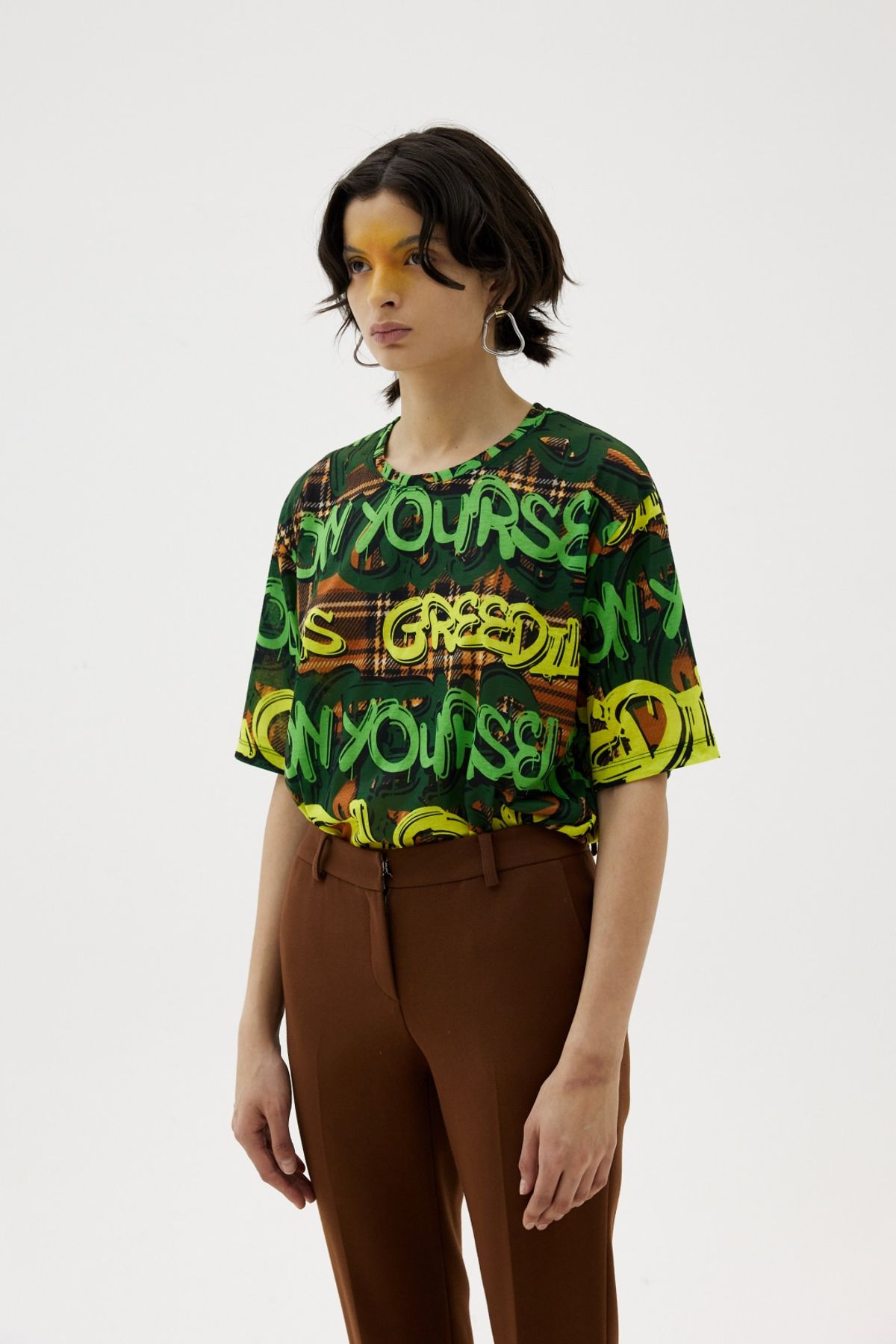 그리디어스(GREEDILOUS) Green Logo Short Sleeve
