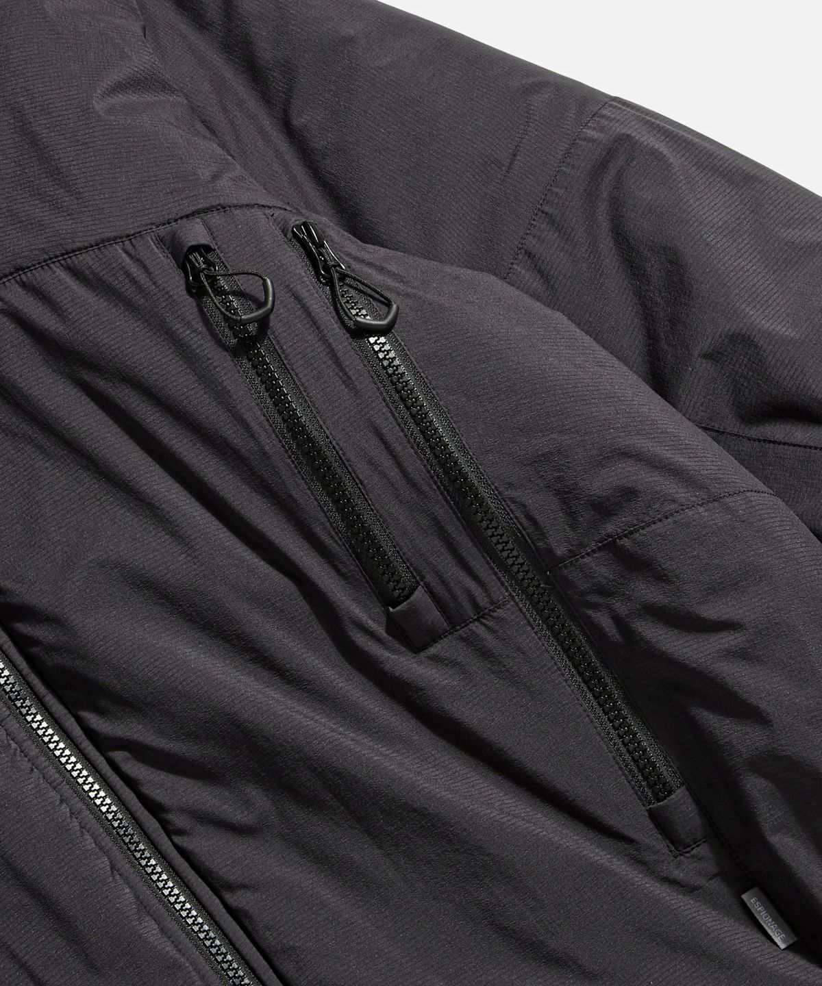에스피오나지(ESPIONAGE) Insulated Hiking Jacket Black