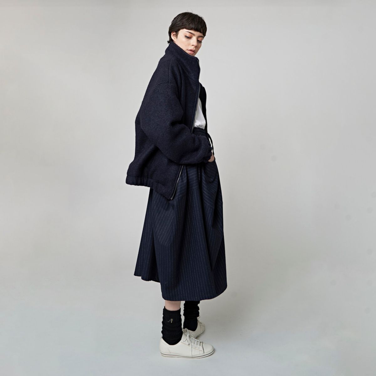 애스플래폼(ATHPLATFORM) AW32AS07 더블리브 니삭스_블랙