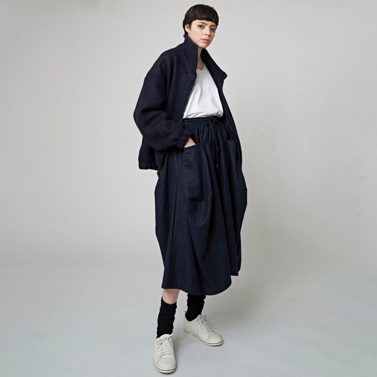 애스플래폼(ATHPLATFORM) AW32AS07 더블리브 니삭스_블랙