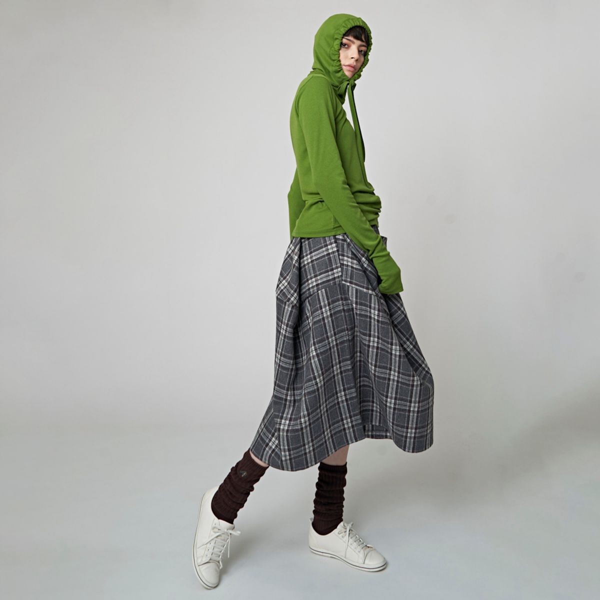 애스플래폼(ATHPLATFORM) AW32AS07 더블리브 니삭스_브라운