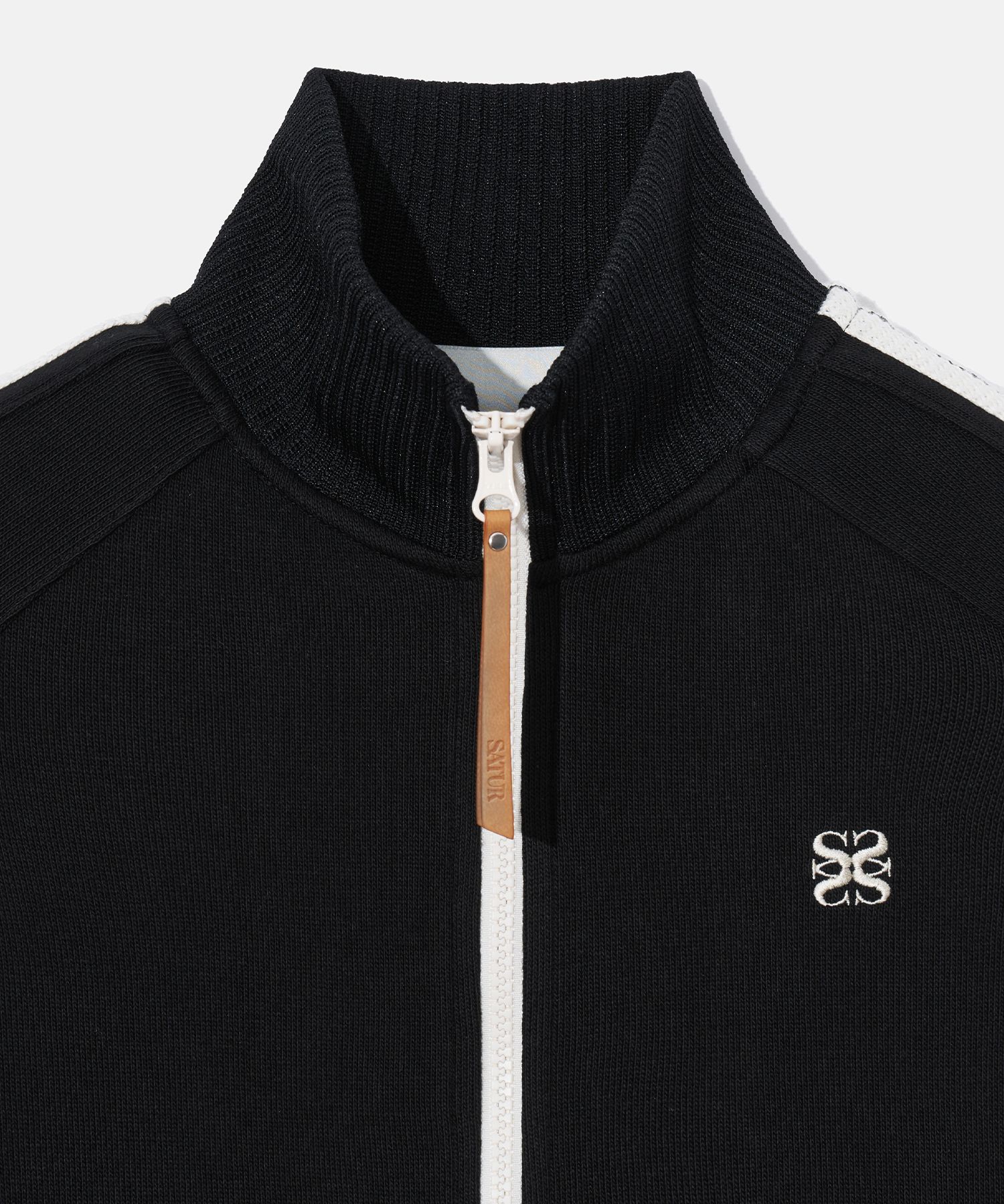 ★SATUR★ Lawton All Day Track Zip Up Jacket Caviar Black MUSINSA | SATUR Lawton All Day Track Zip Up Jacket Caviar Black