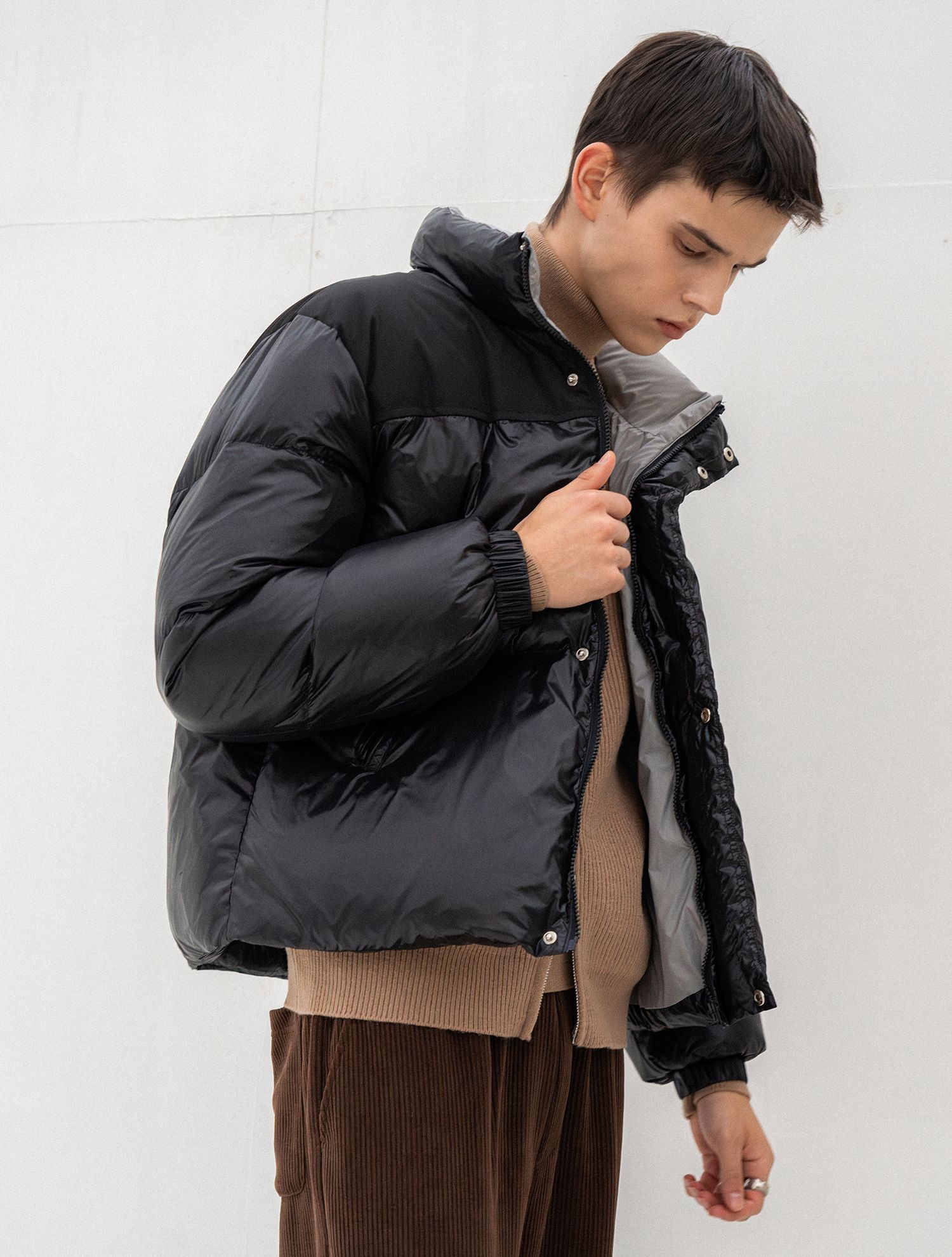 韓国　GENERAL IDEA カラーコンビネーション ダウン MUSINSA公式 | GENERAL IDEA Duck down color combination