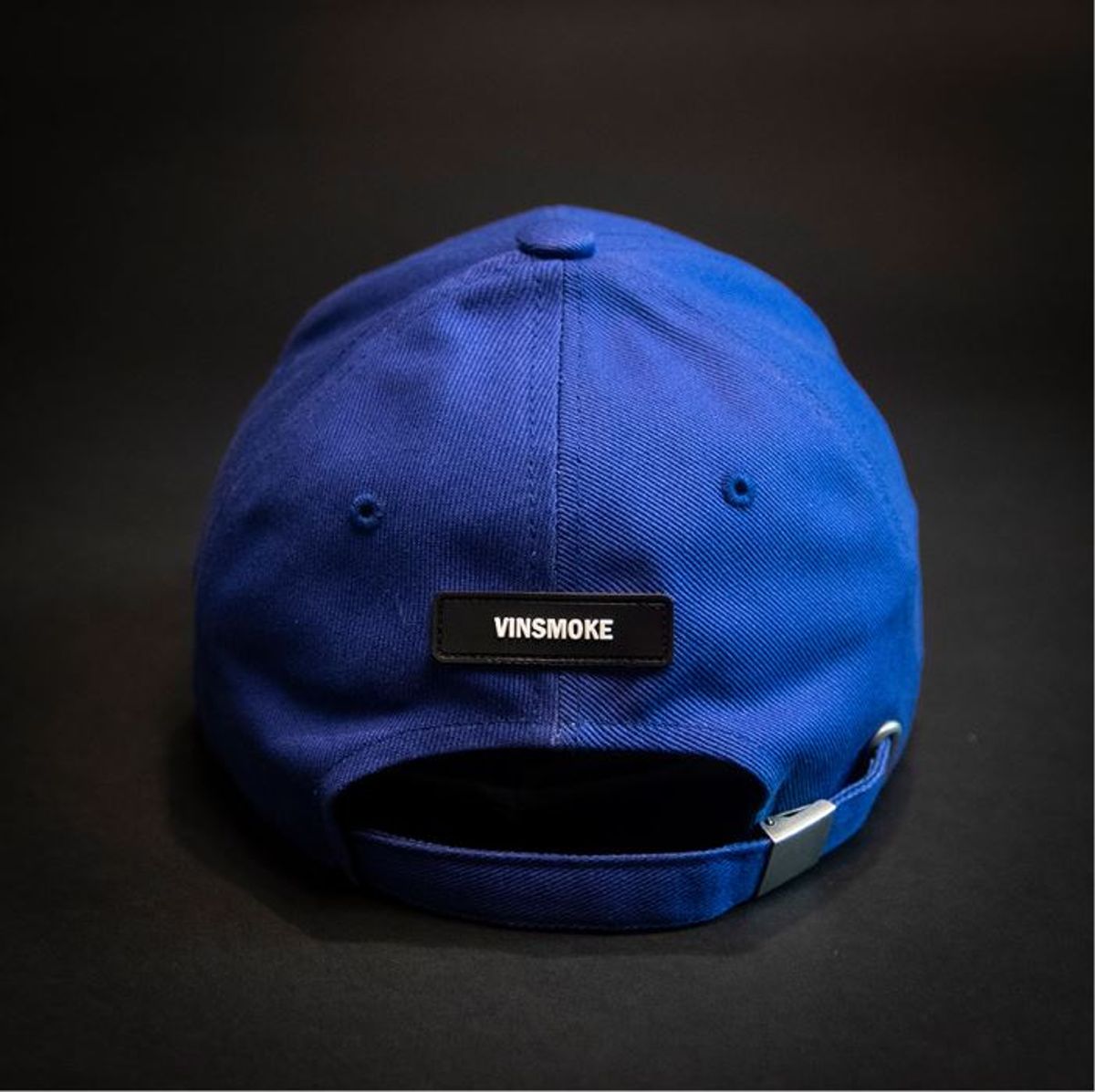 빈스모크(VINSMOKE) OV Small Logo BLUE 볼캡 HARD FIT