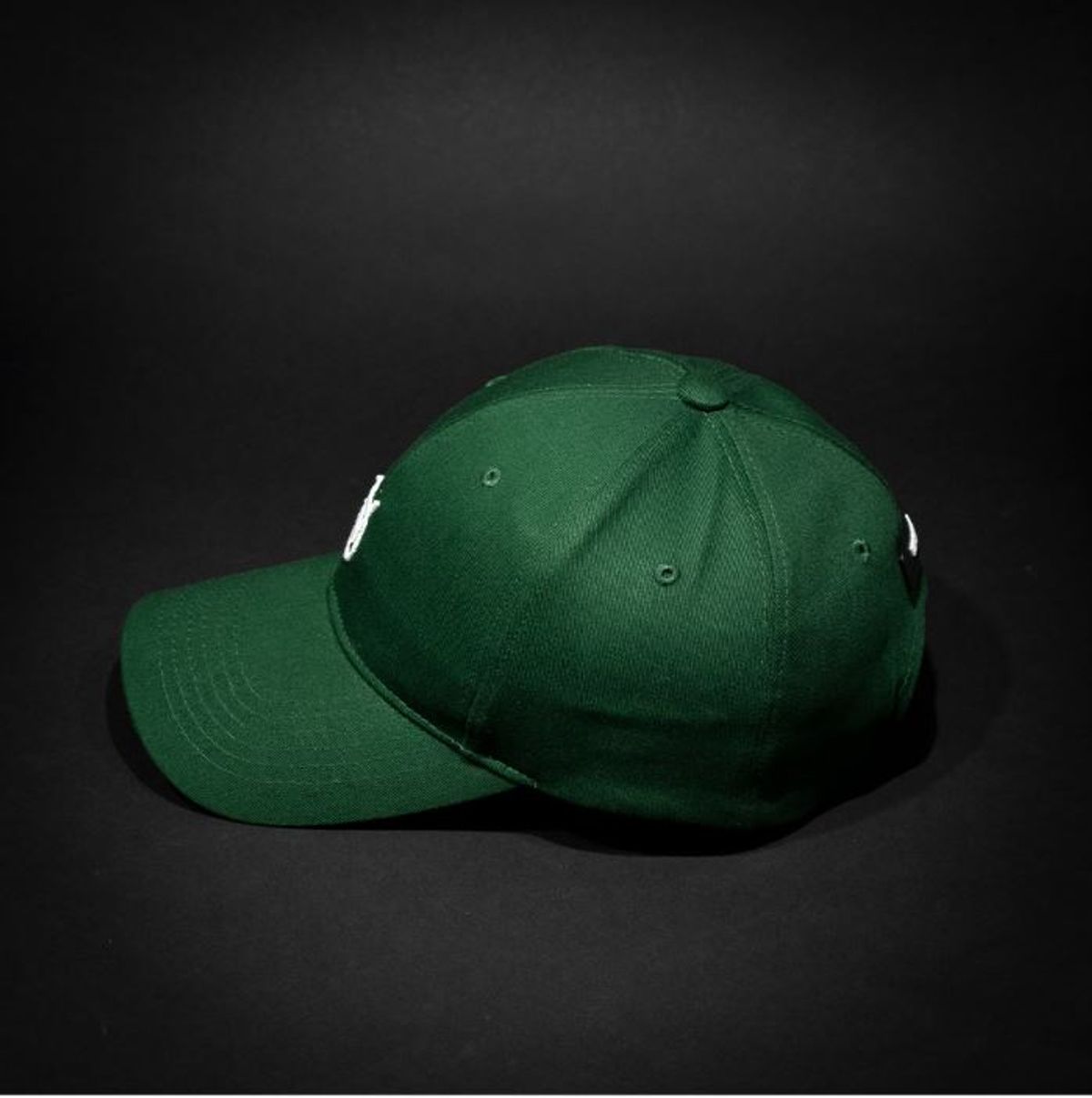 빈스모크(VINSMOKE) OV Small Logo GREEN 볼캡 HARD FIT