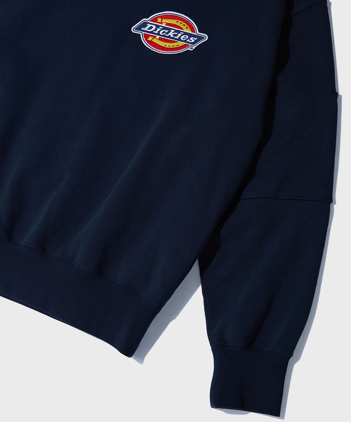 디키즈(DICKIES) 아이코닉 로고 더블 엘보우 스웻셔츠 Navy