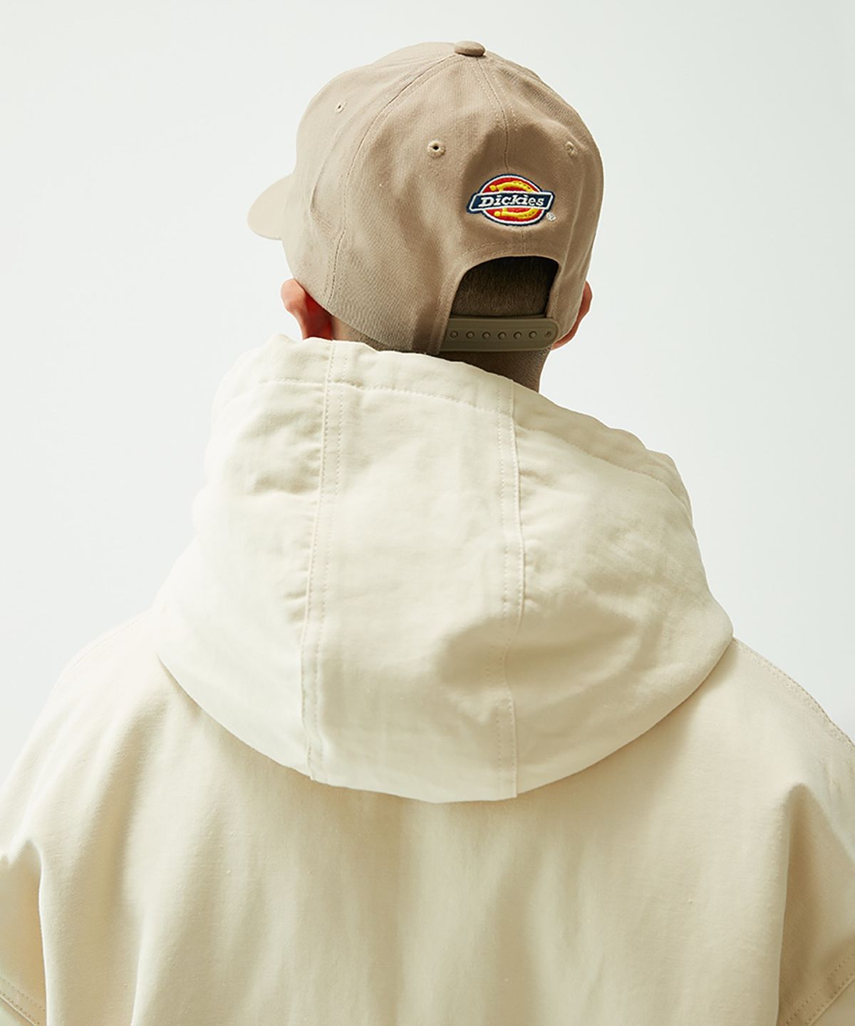 디키즈(DICKIES) D 아트워크 볼캡 Beige