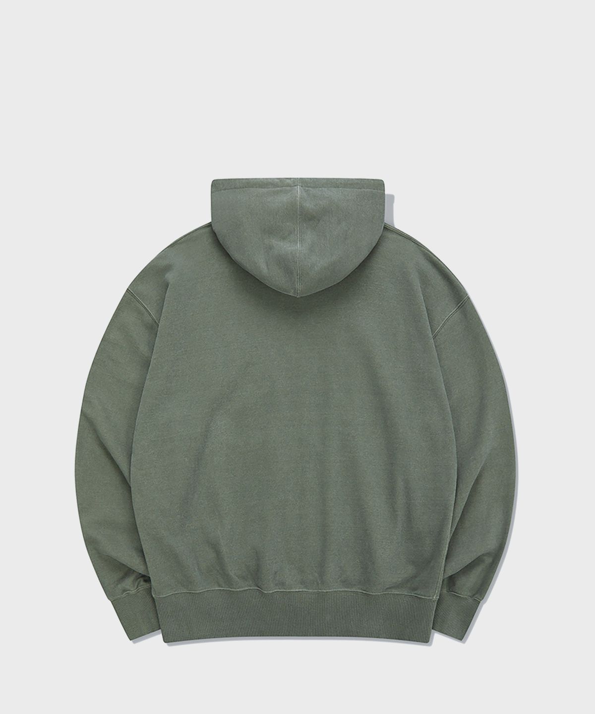 디키즈(DICKIES) 피그먼트 다잉 아치로고 후드집업 Faded Gray