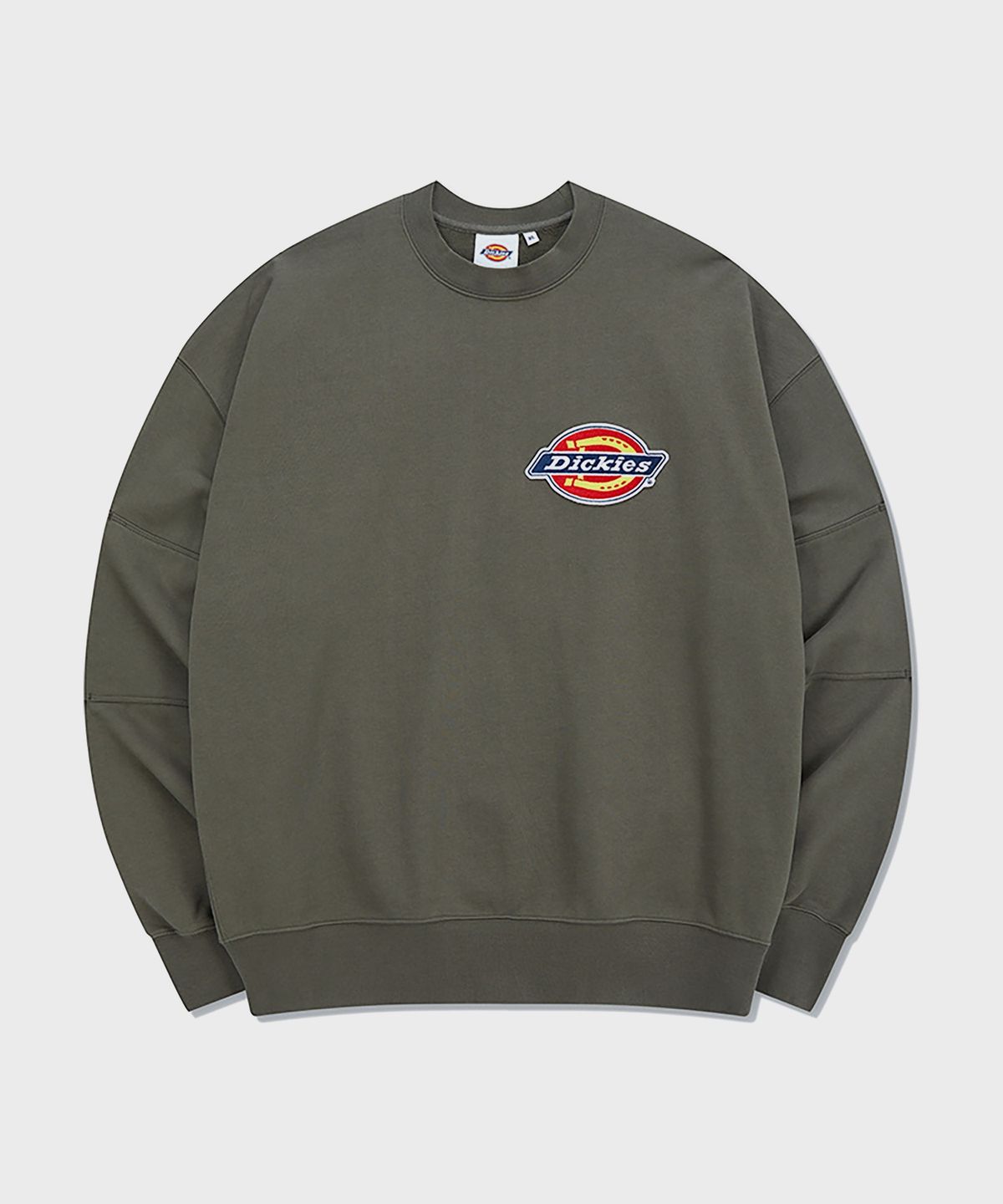 디키즈(DICKIES) 아이코닉 로고 더블 엘보우 스웻셔츠 Charcoal