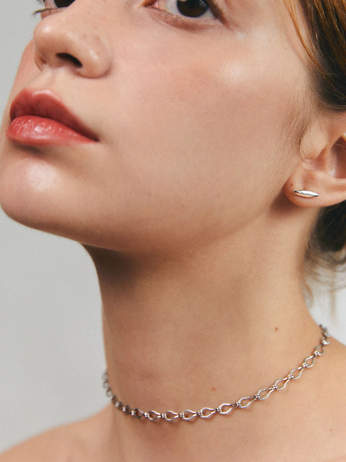 애플파이오더(APPLE PIE ORDER) Leaves Chain Choker.