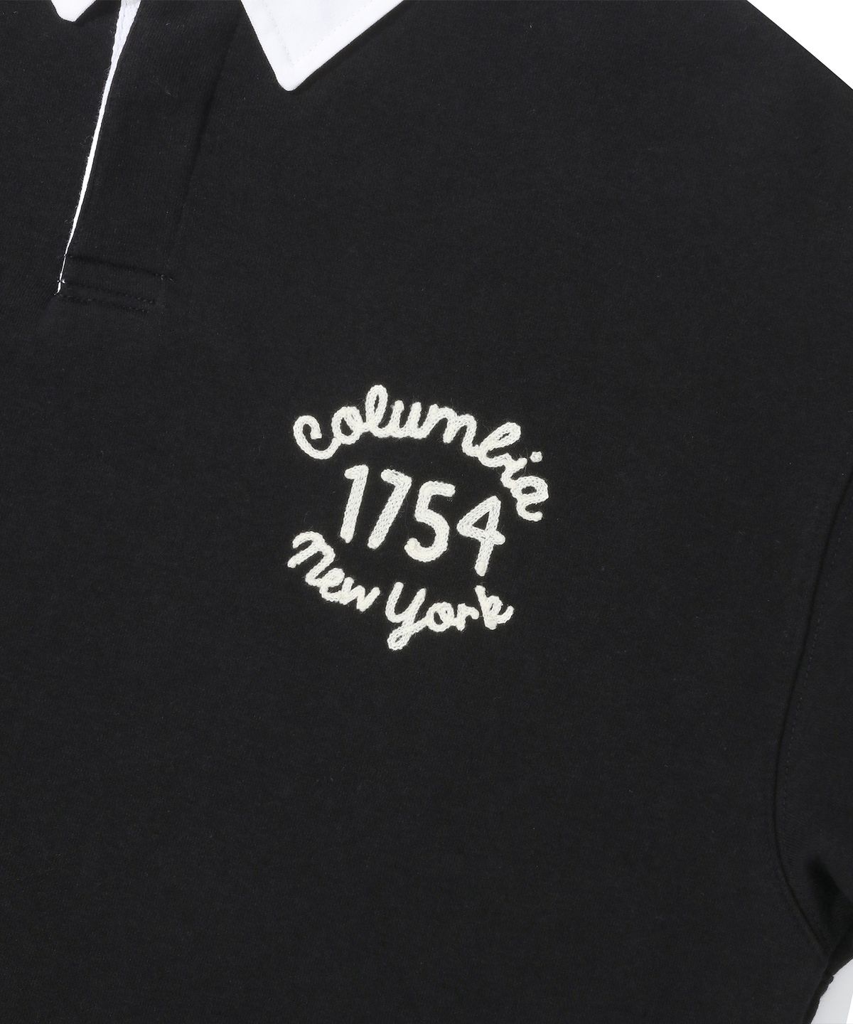 컬럼비아 유니버시티(COLUMBIA UNIVERSITY) 1754 CLASSIC LOGO POCKET RUGBY SWEATSHIRTS 블랙