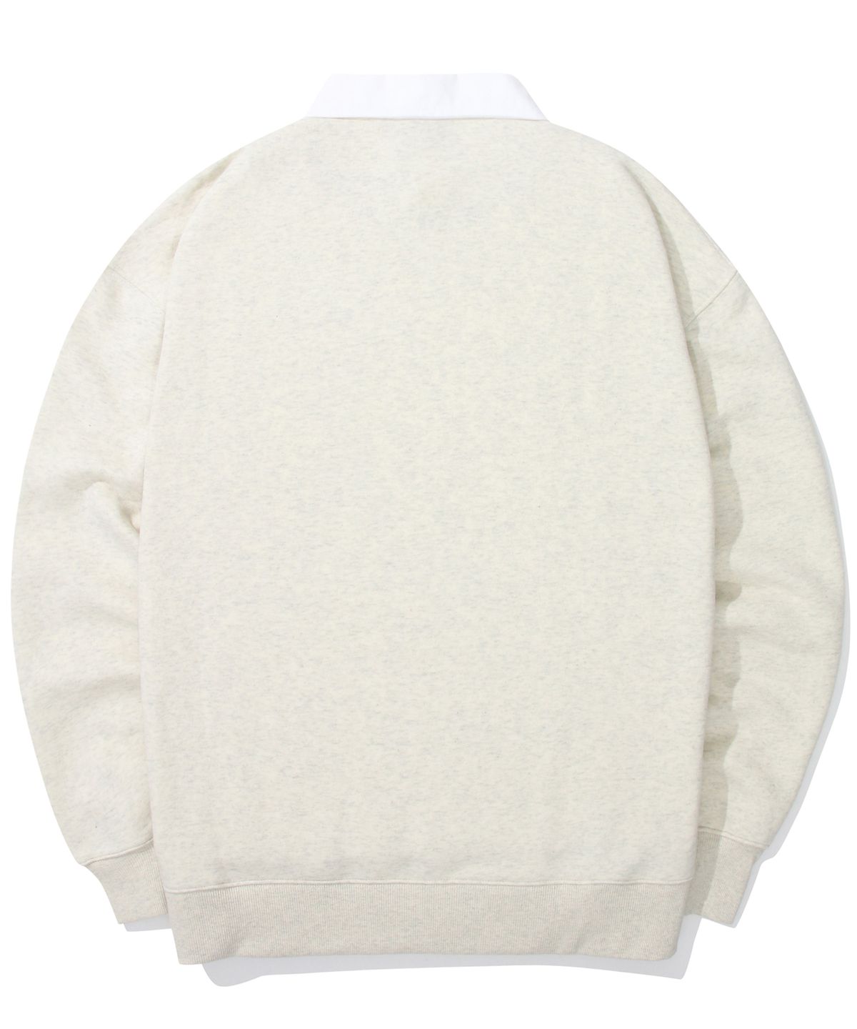 컬럼비아 유니버시티(COLUMBIA UNIVERSITY) 1754 CLASSIC LOGO POCKET RUGBY SWEATSHIRTS 오트밀