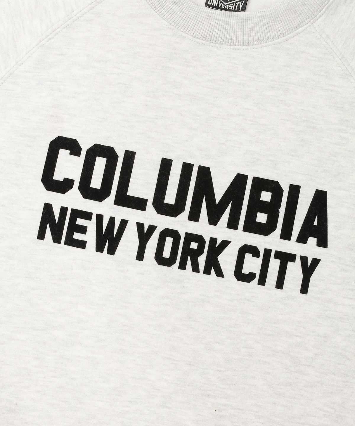 컬럼비아 유니버시티(COLUMBIA UNIVERSITY) NY BLACKSERIES OVER-FIT FLEECE SWEATSHIRTS 오트밀