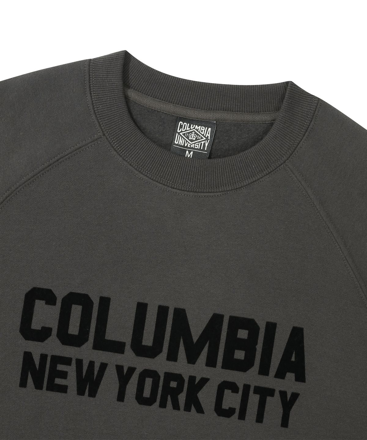 컬럼비아 유니버시티(COLUMBIA UNIVERSITY) NY BLACKSERIES OVER-FIT FLEECE SWEATSHIRTS 슬레이트블랙