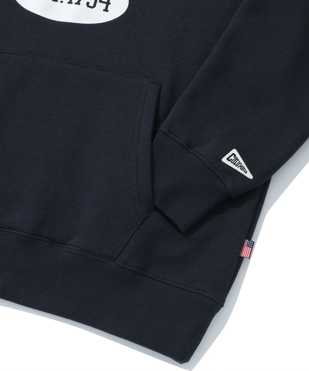 컬럼비아 유니버시티(COLUMBIA UNIVERSITY) NYC ARCH LOGO FLEECE HOODIE 크라운네이비